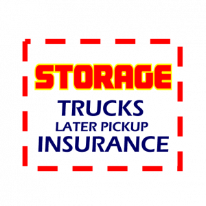 Storage or Later Pickup