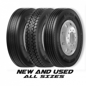 3. Truck / Trailer Tires – Sizes Vary
