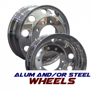Aluminum and or Steel Wheels